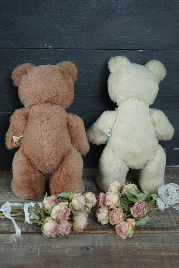 1950年代お里帰りのミントコンディションのペアベア21cm gt-1012の通販