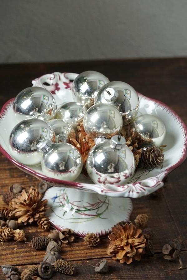 セール】Koestel ornament クリスマス装飾 ガラスボールB ヴィンテージ