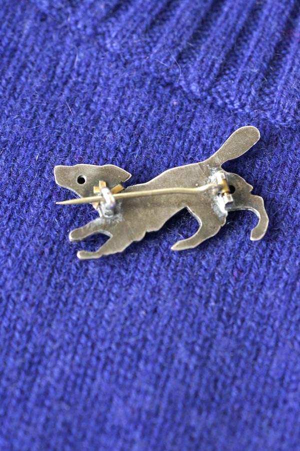 アンティーク　イギリス 1930頃　シルバー　ブローチ　鳥 アンティーク イギリス 1930頃 シルバー ブローチ 鳥 アンティーク