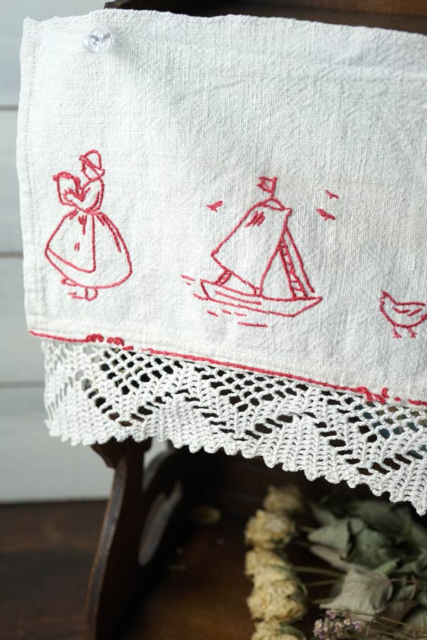 ハンガリー刺繍絵　壁掛け ハンガリー刺繍絵 壁掛け