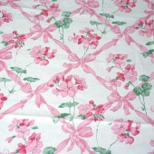 �����ꥹ�Υԥ󥯤Τ��֤Υ���ƥ��ꥢ�ե��֥�å�W140��50cm 1960ǯ�庢 gf-912