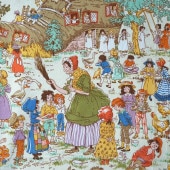 �����ꥹ�Υ��㥤��ɥץ��ȥ����ƥ���W58��60cm��1980ǯ�庢 gf-915