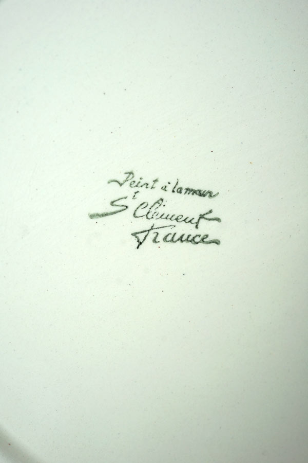 サンクレモンSt Clementのラスベリーバルボティーヌプレート21cm