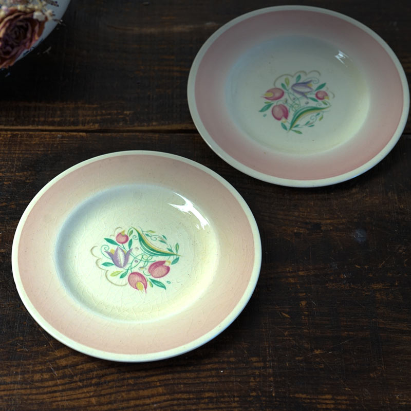 スージークーパーデザート皿・カップ・ガラスコップ5点セット