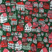 ��Хƥ�Liberty London Festive joy��Yule town�ۥ��ꥹ�ޥ��ѥå�����ѥ��åȥ���110��75cm gf-929