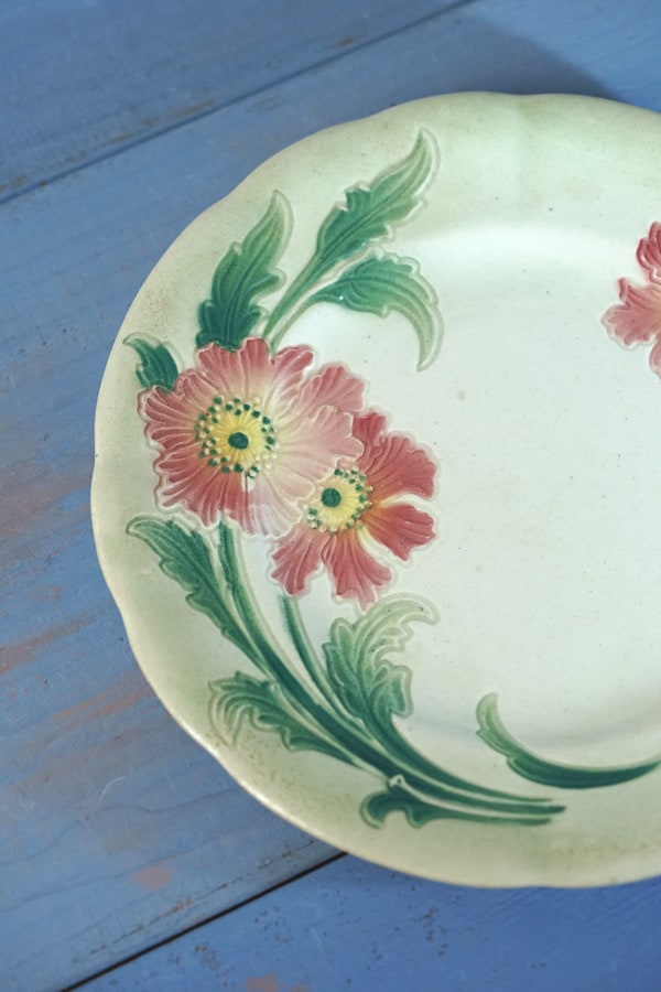 ショワジールロワChoisy le Roiのお花のデザート皿W20cm gc-1821の通販