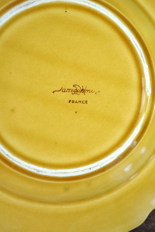 金継ぎで蘇ったサルグミンヌフルーツのバルボティーヌプレートW19.5cm