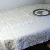 フランスアンティーク/モノグラムシーツ赤刺繍/イニシャルシーツ フランスアンティーク/モノグラムシーツ赤刺繍/イニシャルシーツ