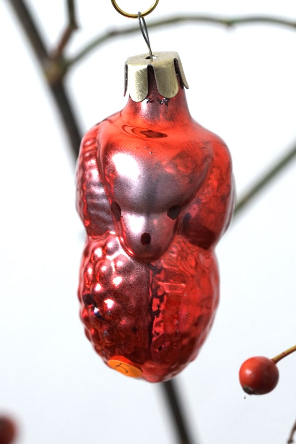 希少なヴィンテージ】1930-40年代 ポーランド製ボンブキ（吹きガラス