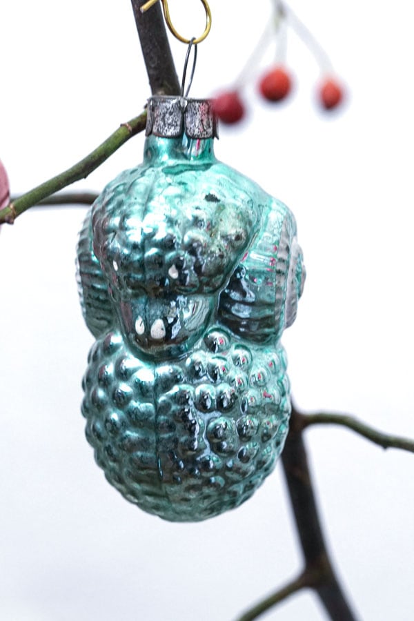 希少なヴィンテージ】1930-40年代 ポーランド製ボンブキ（吹きガラス