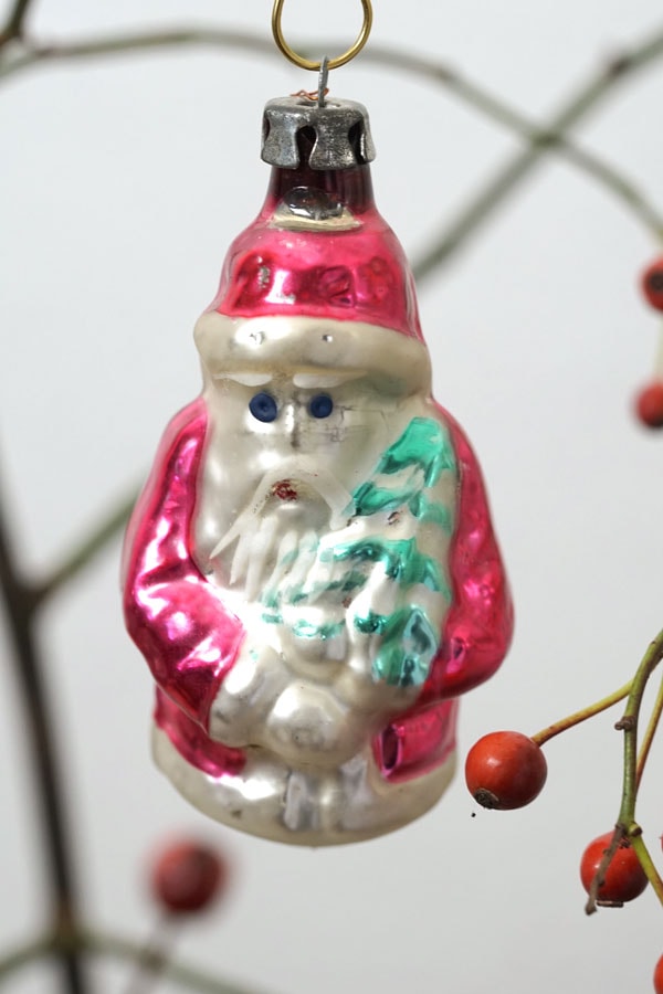 希少なヴィンテージ】1930-40年代 ポーランド製ボンブキ（吹きガラス