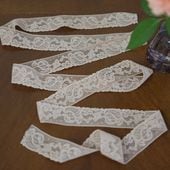 ◎アンティーク　デュシェスレース　ハンドメイド　胸あて　アンティークレース アンティーク ハンドメイド レース ショールA | yama9-antiques