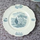 江戸時代　金彩海藻文アワビ型皿　金継ぎ 江戸時代 金彩海藻文アワビ型皿 金継ぎ 江戸時代 金彩海藻文