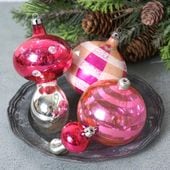 アンティーク クリスマスオーナメント 吹きガラス アソート