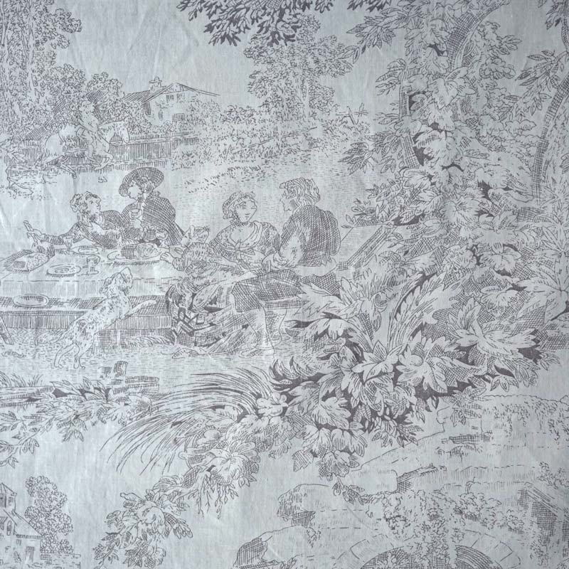 ヴィンテージフランストワルドジュイファブリックW105×100cm gf