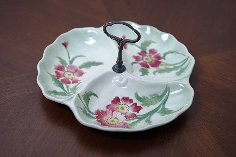 アンティーク バルボティーヌ 持ち手付きパニエ (フランス 後期19世紀