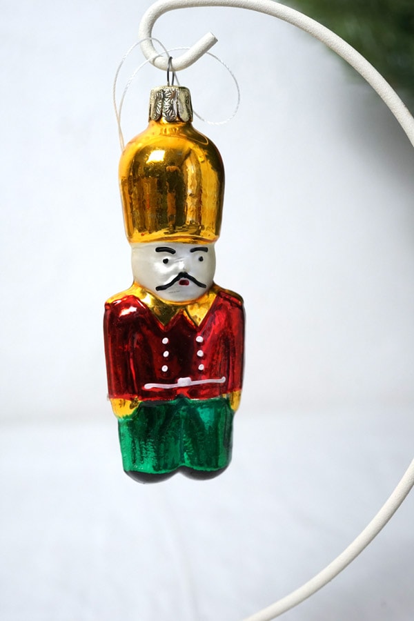ベルギーで出会った薄ガラスの兵隊のオーナメントH9.7cm gx-681の通販