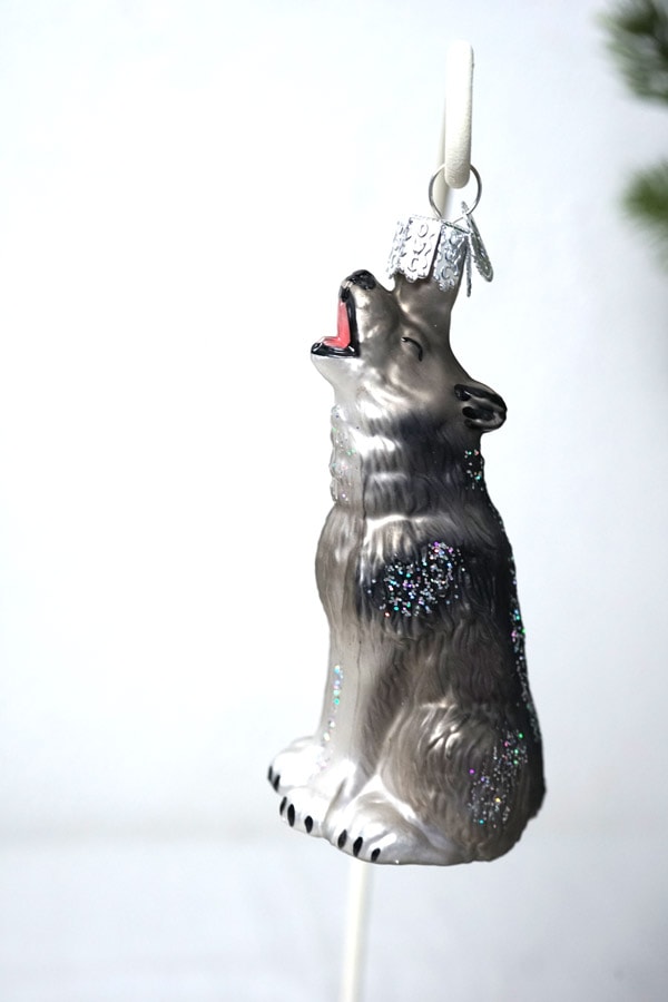 アメリカで出会った犬の吹きガラスのオーナメントH9.6cm gx-682の通販
