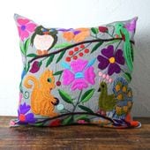 コンディションの良いラウンド型お花のプチポワンバッグW14×2.5cm gb