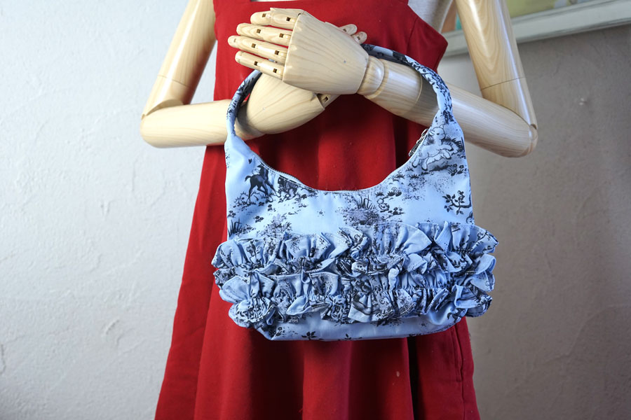 希少・限定品】Molly Goddard × BAGGU コラボ Ruffle Shoulder Bag