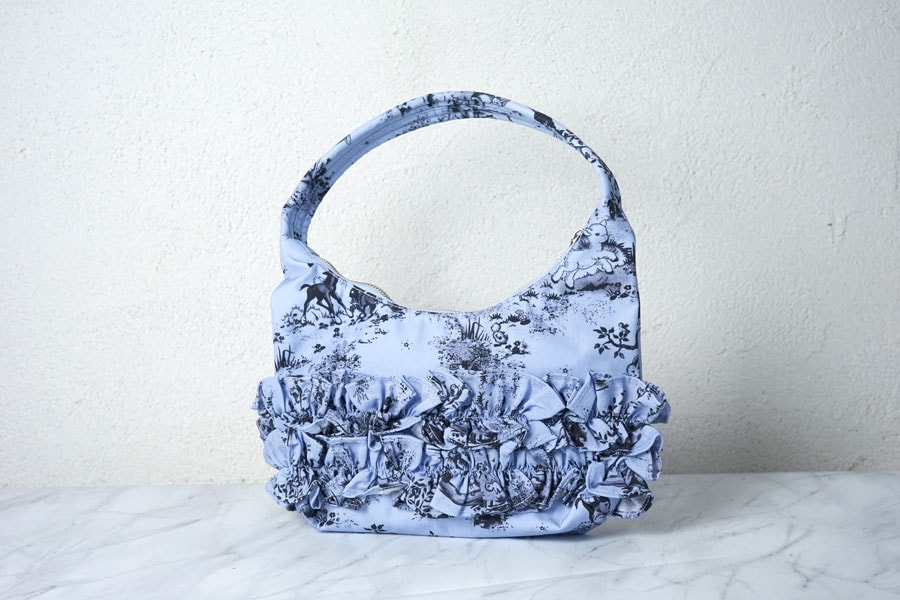 希少・限定品】Molly Goddard × BAGGU コラボ Ruffle Shoulder Bag