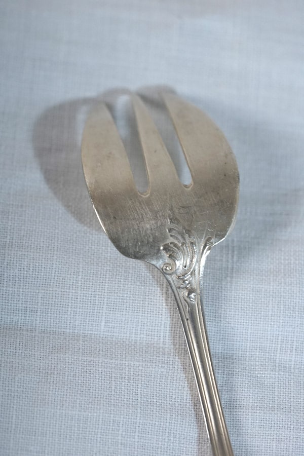 旬の牡蠣に添える！フランス製シルバープレート オイスターフォーク（5