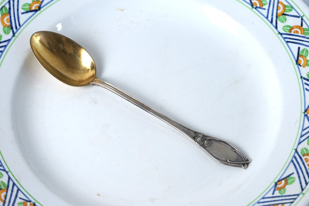 仏蘭西】 レリーフ ディナーサイズカトラリーセット12本 アール