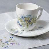 アンティーク エタンEtain錫ピューター麦とぶどうのプレートW26cm gk