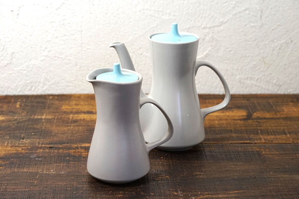 イギリスヴィンテージ】Poole Potteryコーヒーポット＆ピッチャー