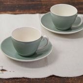 �ڥ����ꥹ������ơ�����Poole Pottery�ʥס��롦�ݥ��꡼��Twintone ���������꡼�����������Υǥߥ���C&S�ڥ����å�gc-1932