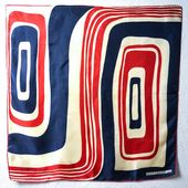 1960s ������ơ��� ���륯�������� �ȥꥳ�������Louis Feraud / 76��75cm��gd-293