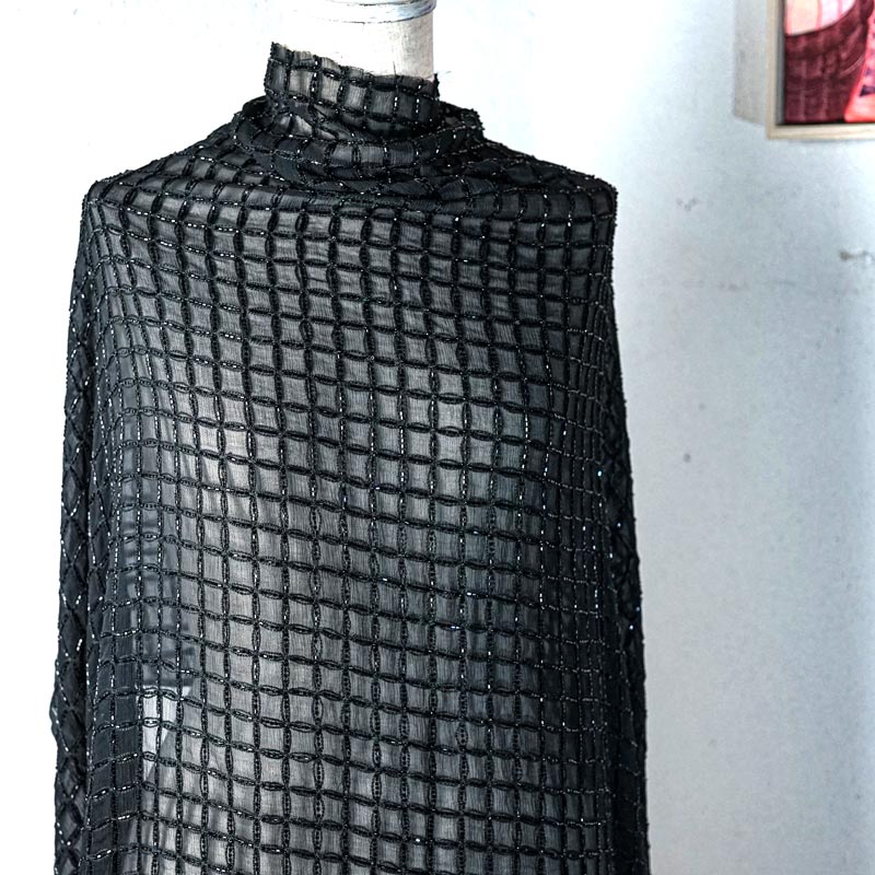 ����ɥ��㤤�դ� �����ȥ����塼���� �ӡ����ɽ��Υ��륯���ե���ե��֥�å��ʥ֥�å���114��80cm gf-1000