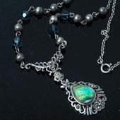 1930ǯ�� ����ƥ����� �ᥭ�����󥷥�С� ��������֥롼���饹�ӡ��� �ͥå��쥹 (SV925) ga-1263