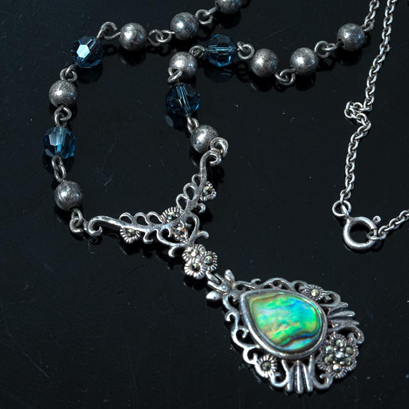 1930ǯ�� ����ƥ����� �ᥭ�����󥷥�С� ��������֥롼���饹�ӡ��� �ͥå��쥹 (SV925) ga-1263