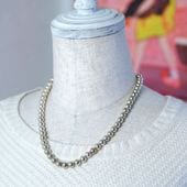 �����Ĥ�Υ����奢�����ʤˡ��ᥭ�����󥷥�С�925 �ѡ���ͥå��쥹 8mm�� 48cm ga-1267