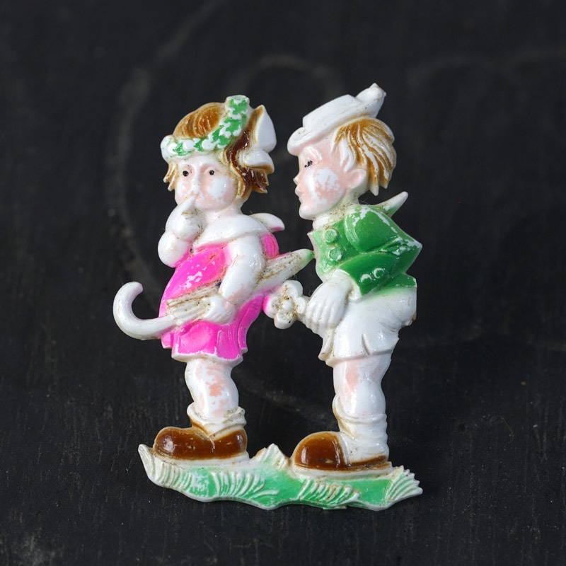 ���������ˤλҤȽ��λҥ�������ɥ֥�����1930s 4.5��3.5cm ga-1287