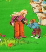 ������ 1970's��Ti-Ta Tovenaar(��ˡ�Ȥ��Τ���)�ץ�����ơ����ե��֥�å� 1�ѥͥ���122��75cm gf-1010