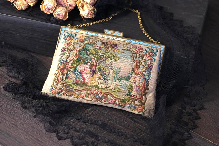 �١�����ε������Υޥ������ץ��ݥ��Хå�W16��H12.5cm gb-333