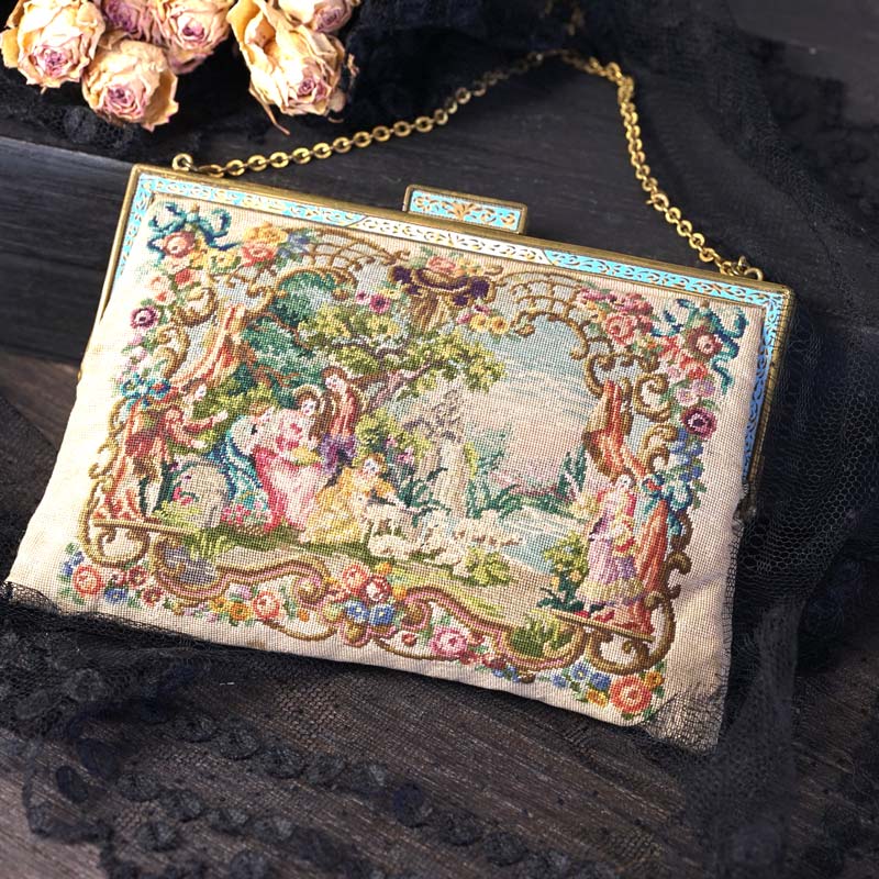 �١�����ε������Υޥ������ץ��ݥ��Хå�W16��H12.5cm gb-333