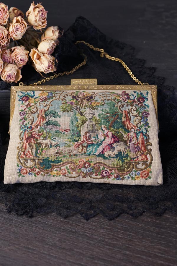 �١�����ε������Υޥ������ץ��ݥ��Хå�W16��H12.5cm gb-333