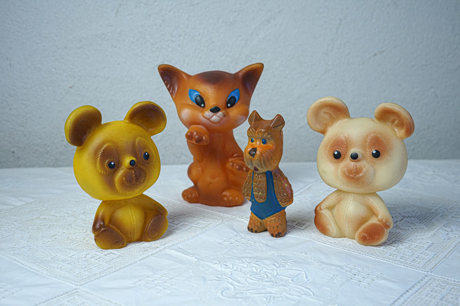 ���եȥ�С��Υ��ĥ� 1970ǯ��Υ�ϢUSSR�Υ��ĥͤΥ���饯����H7.5cm 1960ǯ�塡gt-1098