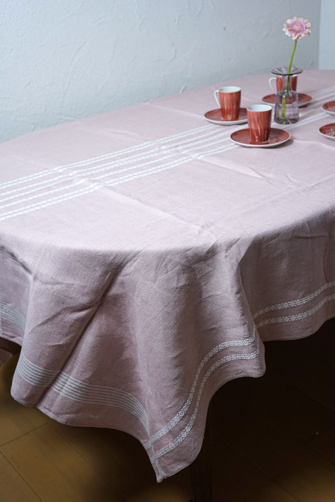 �����ȥ˥��Υ�����ơ�����ͥ󡦥ơ��֥륯���� ��1960-80s�ۡ�145��203cm�ˡ�gli-0394