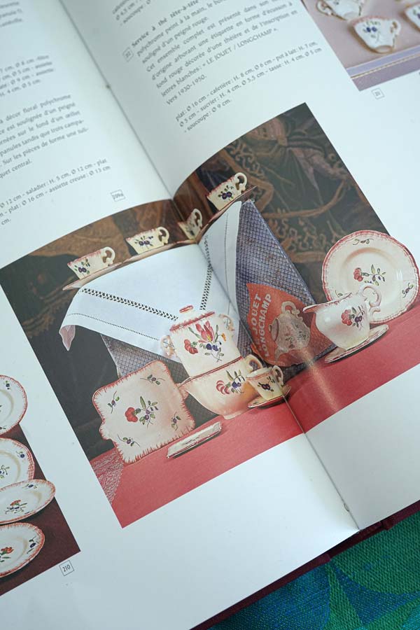 フランス手描きのディネット37ピースセット 1920-30年代 gc-1471の通販