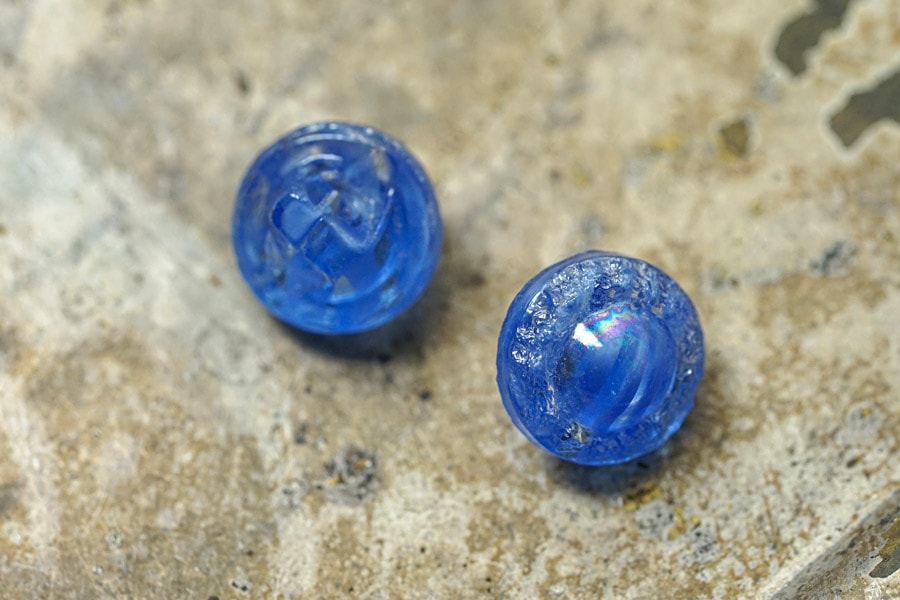 �֥롼�ѡ��륬�饹Ⱦ�ߥܥ���W1.1��1cm2�ĥ��å� gbu-063