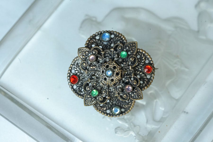 1930s �������ȥꥢ�� �졼���Ԥ����᥿��ȥޥ�����顼���饹�ξ����ʥ֥����� ga-1362