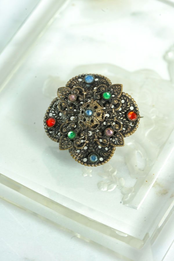 1930s �������ȥꥢ�� �졼���Ԥ����᥿��ȥޥ�����顼���饹�ξ����ʥ֥����� ga-1362