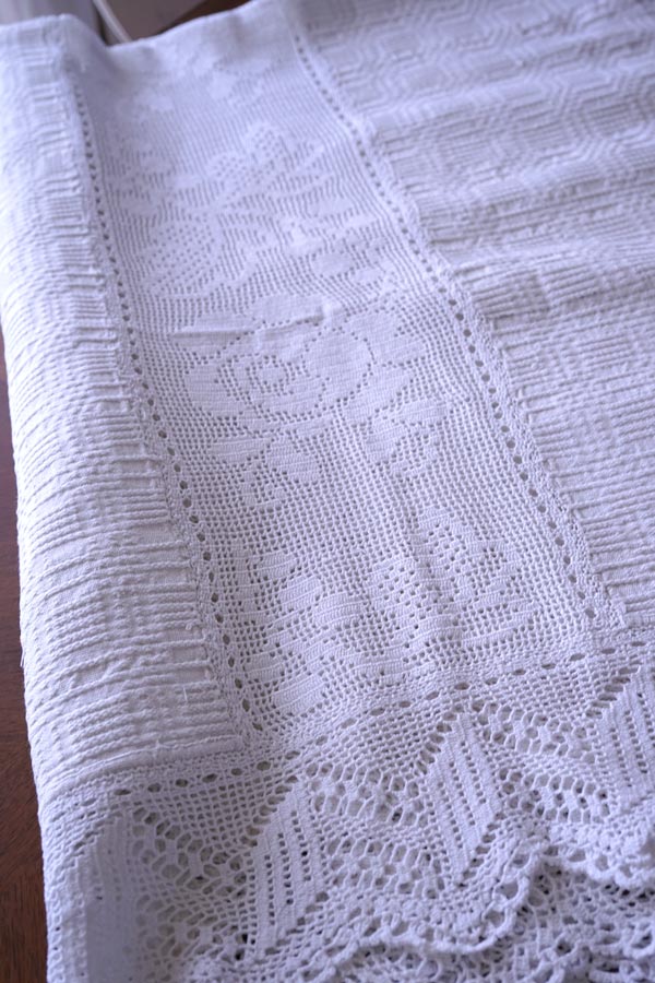 �ȥ�󥷥�Х˥��μ꿥�ȥ����å���졼���Υơ��֥륯����176��142cm gla-1895