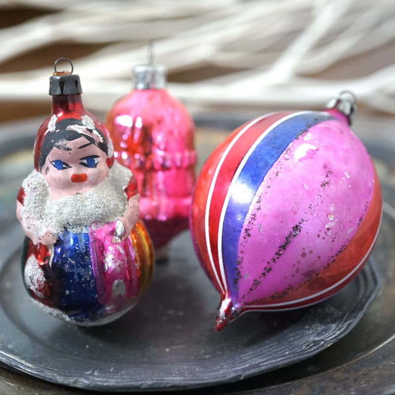 希少なヴィンテージ】1930-40年代 ポーランド製ボンブキ（吹き