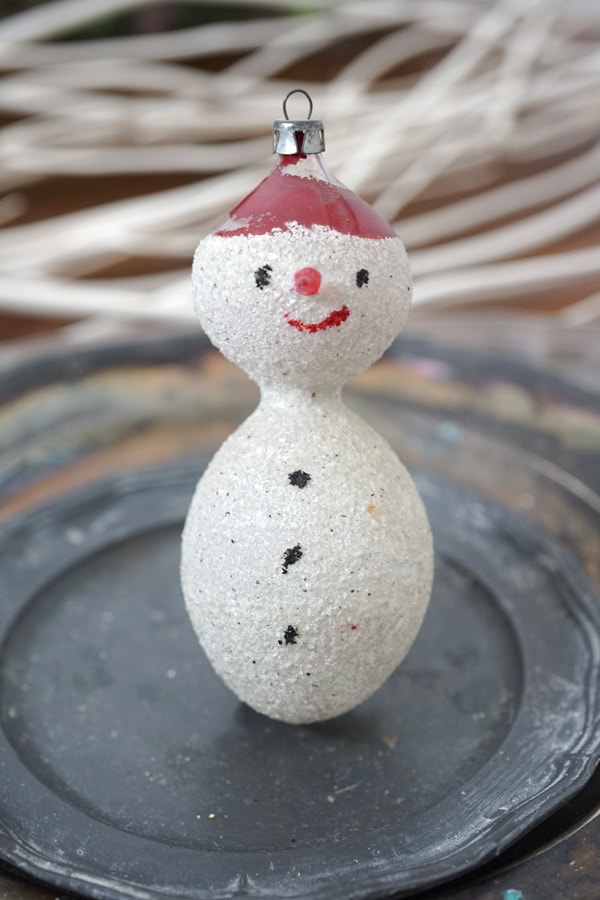 アンティーククリスマス薄ガラスオーナメントアソートセットB gx-638の