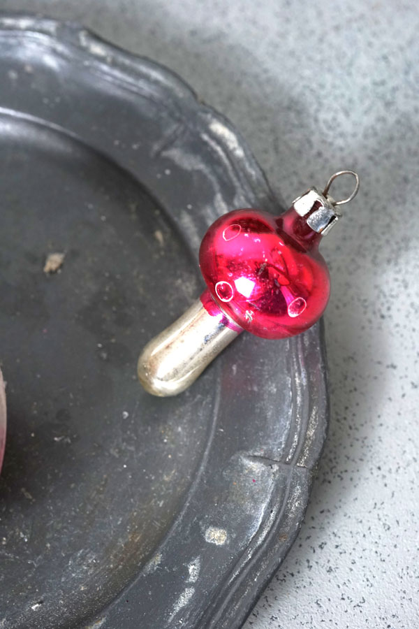 アンティーククリスマス薄ガラスオーナメントアソートセットF gx-642の